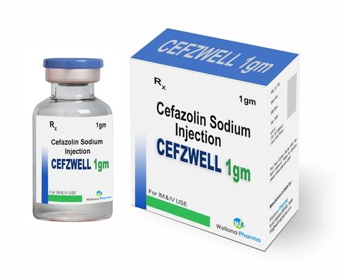 Cefazolin Sodium Injection  Cas No: 7732-18-5