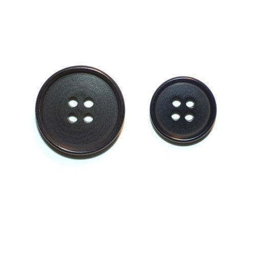 Crack Resistance Round Plain Cloth Button 