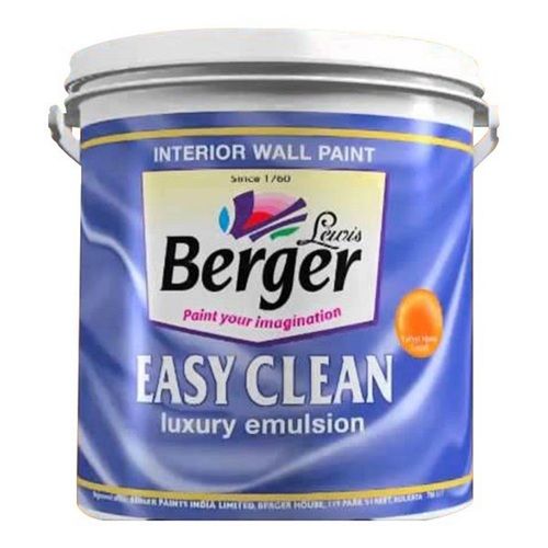 Berger Waterproof And Weather Resistance Glossy Interior Luxury Emulsion Wall Paint