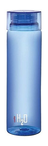Break Proof Crystal Clear Freezer Safe Blue Plastic Water Bottle