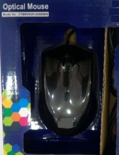 Usb Interface Both Hand Orientation Easy Plug Finger Pvc Wired Optical Mouse Application: For Pc And Laptop