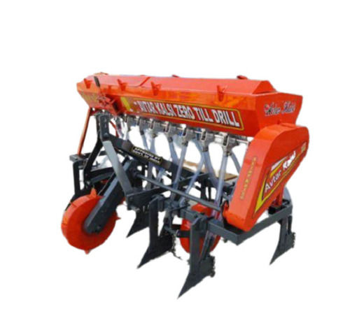 Paint Coated Rust Proof Mild Steel 50 Horse Power Agriculture Seed Drills 