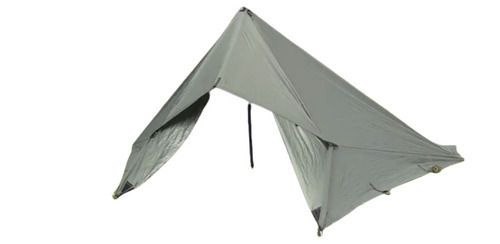 Water Resistance Grey Tarpaulin Tent For Outdoor Usage