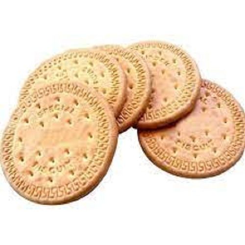 Rich In Taste Crunchy And Crispy Round Shape Low Fat Sweet Atta Biscuit