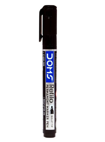 Plastic Body Smudge Free White Board Doms Refilo Permanent Marker Pen