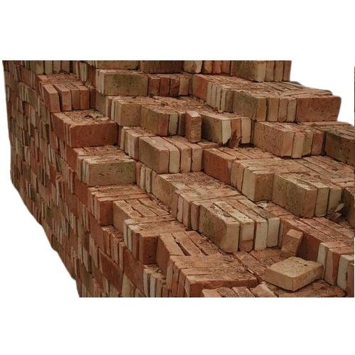 Solid And Rectangular Red Clay Bricks Dimension(L*W*H): 9X4X3.3 Inch (In)