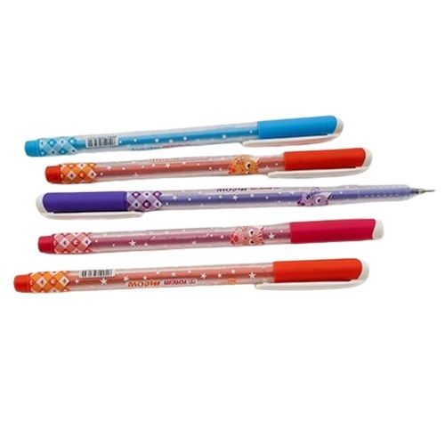 Refillable Smooth Writting Plastic Ballpoint Pen