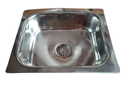  Hardened Steel Wall Mounted Rust Resistance Squar Sink For Kitchen 