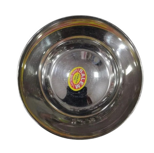 Salem Stainless Steel Bowls - 250ml Size Silver Color Polished Surface Finish | Lightweight Easy to Use Washable Corrosion & Rust Resistant