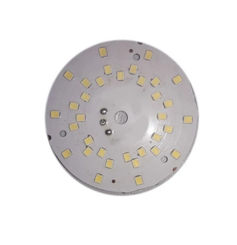 White Shockproof Electric Operated Round Shape Plastic Smd Led Module 