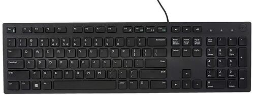 Black Color Wired Dell Key Board Application: Computer