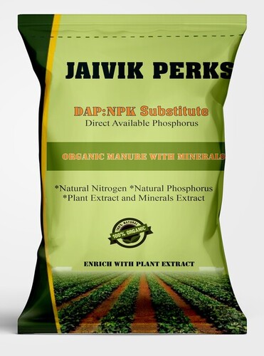 Organic Bio Npk & Dap Substitute Fertilizers - Granular, Brown Color, 100% Purity | Safe, Effective, Long Shelf Life, Accurate Composition, Properly Packed