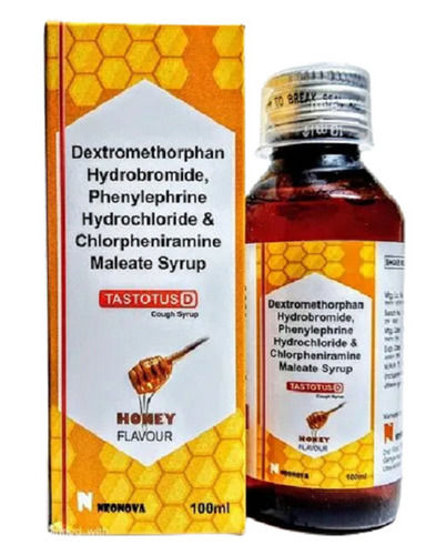 100Ml Hydrobromide Phenylephrine Hydrochloride & Chlorpheniramine D Cold And Cough Syrup General Medicines