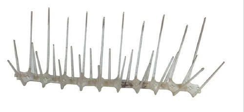 White Eco-Friendly Easy Usable Polycarbonate Bird Spike For Birds