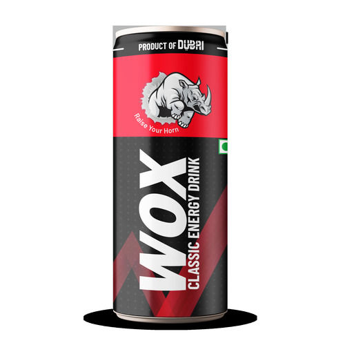 Wox Energy Drink Classic Edition For Instant Refreshing Application: Industrial