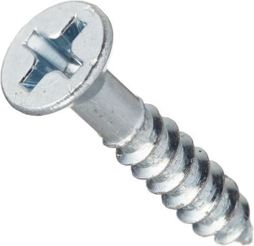 Silver Polished Round Head Stainless Steel Machine Screws For Commercial Use