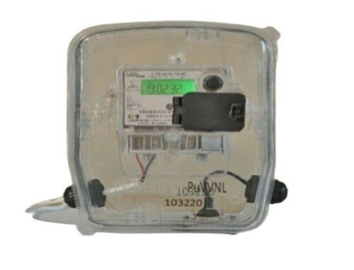 Polycarbonate Single Phase Push Fit Type Meter Box For Electrical Industry