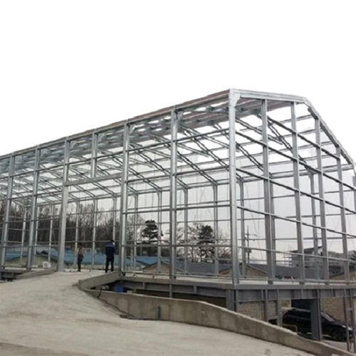 Grey Time Saving Low Maintenance Pre Engineered Building Steel Structure For Workshops