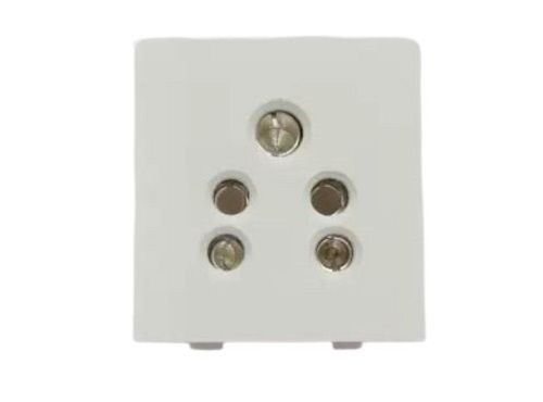 Rectangular Polycarbonate 5 Pin Industrial Grade Electrical Sockets