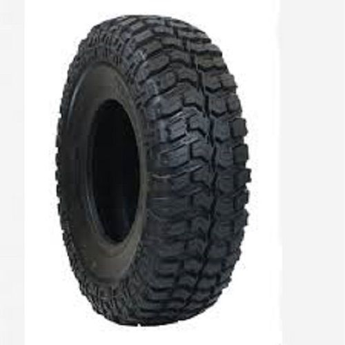 Round Black Tube Less Jeep Tyre