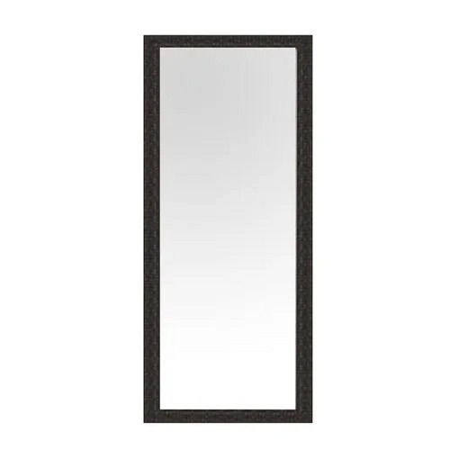 2x4 Feet Rectangular Wall-Mounted Wooden Frame Dressing Table Mirror