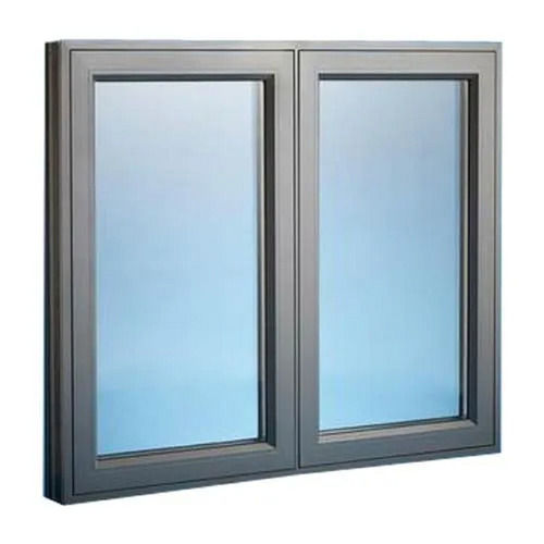 Easy To Clean And Install Fire Resistant Hinged Style Aluminum Bathroom Window