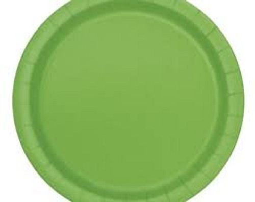 Plain Round Shape 12 Inch Size Recyclable Paper Plates For Party And Events 