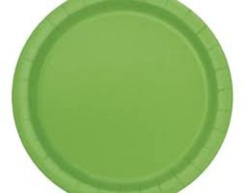 Silver Plain Round Shape 12 Inch Size Recyclable Paper Plates For Party And Events 