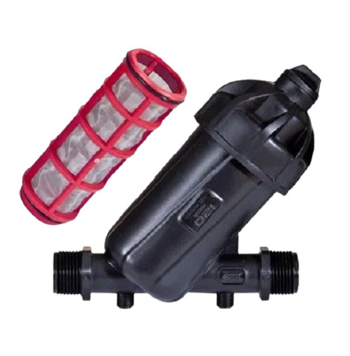 thumbnail image 2 of 3/4" Stainless Steel Screen Irrigation Filter - Y-Shape, 120 Mesh, With Pressure Regulator For Drip Systems & Pumps 2 of 11