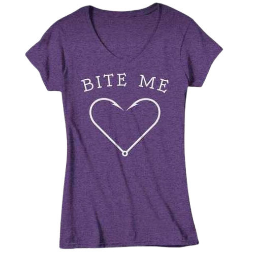 Casual Wear Shrink Resistant Plain Short Sleeves V Neck Girls T-Shirts