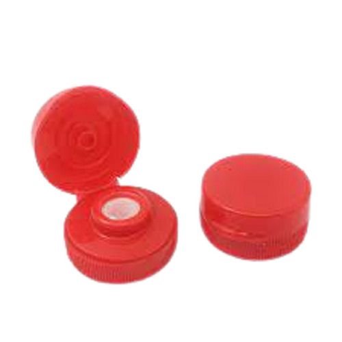 Round Shape 22 Mm Size Plastic Red Flip Top Bottle Cap 