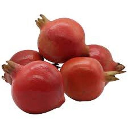 Indian Origin Round Shape Medium Size Sweet Taste Red Pomegranates