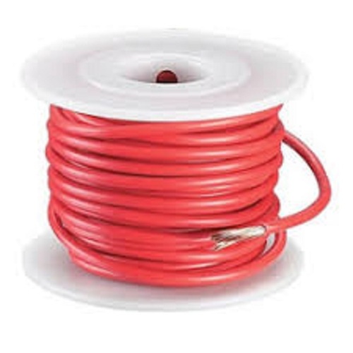 Eco Friendly 25 Length Red Electrical Tinned Copper Wire Conductor