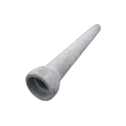 25-40 Mm Thickness Round Shape Aluminum Grey Rcc Cement Pipe Application: Industrial