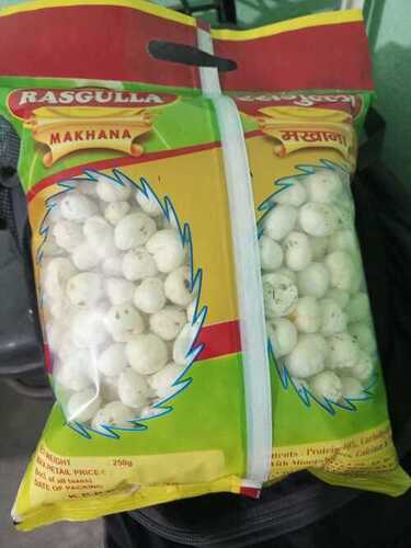 Dried Rasgulla Makhana With Packaging Size 250 gm, 1 Year Shelf Life