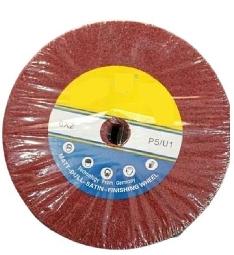 Brown Round German Technology Aluminum Oxide Silicon Carbide Abrasive Grinding Matt Wheel 