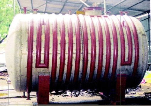 100000 Liter Horizontal Orientation Stainless Steel Chemical Storage Tanks