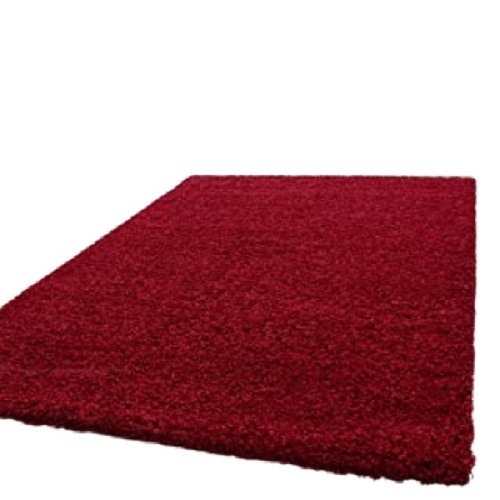 घर और ऑफिस के उपयोग के लिए मॉडर्न रेक्टेंगल शेप वॉशेबल प्लेन रेड कार्पेट