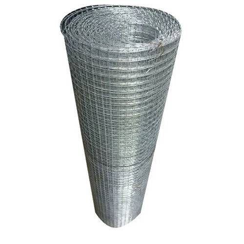 Silver Plain Strong Designed Polished Non- Corrosive Galvanized Shiny Wire Mesh 