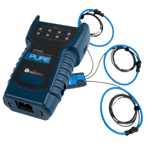 CLASS A certified Portable Power Quality Analyzer with continuous voltage/current waveform recording. 