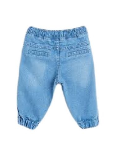 Kids Causal Wear Quick Dry Washable And Anti Wrinkle Plain Regular Cotton Jeans Pant