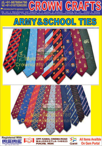 Comfortable Army School Ties