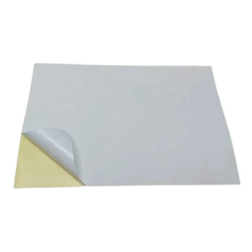 0.75 Mm Thick Modern Rectangular Plain Vinyl Adhesive Sticker