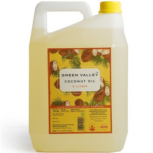 Green Valley Semi Cold Pressed Coconut Oil, 5L Jerry Can Pack
