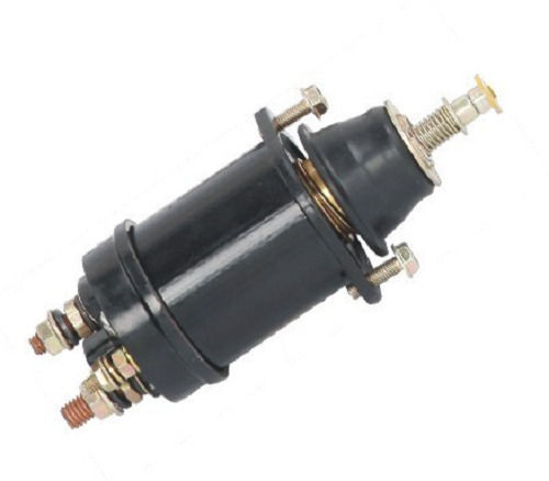 Silver 25 Mm Round Indigo Magnet Self Solenoid Switches 