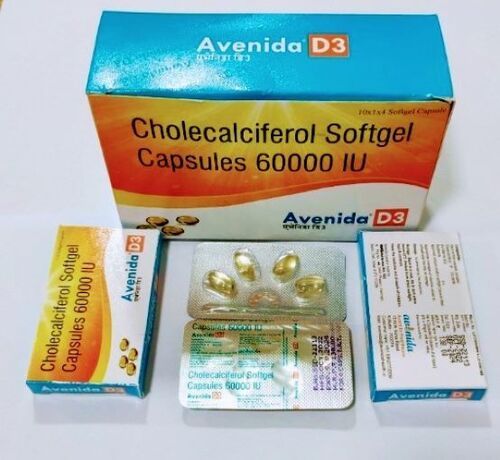 Avenida D3 Softgel Capsules