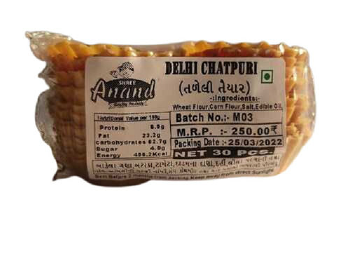 100% Natural Ingredient and Crunchy Delhi Chatpuri Namkeen 150 Gram Pack