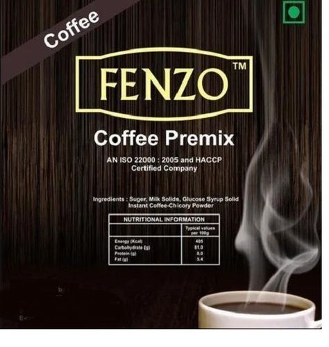 Organic 1 Kg Perfectly Blended Instant Fenzo Coffee Premixes Powder