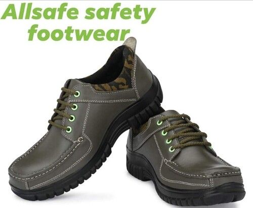 Men Pure Leather Safety Shoes