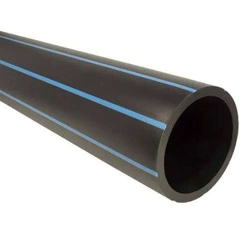 Black Strong Lightweight Asme Standard Medium Pressure Round Hdpe Sewerage Pipe